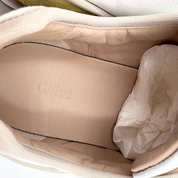 Chloe Sonnie Leather Low Top Sneaker - Picture 7 of 14